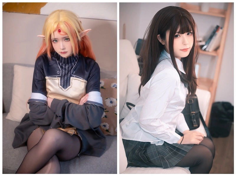 CoserHub.137 Quan冉有点饿 [合集 29 套]-CoserHub